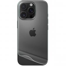 Set 2 folii protectie pentru spatele telefonului Bizon Hydrogel compatibile cu iPhone 16 Pro, Transparent