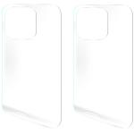 Set 2 folii protectie pentru spatele telefonului Bizon Hydrogel compatibile cu iPhone 16 Pro, Transparent 6 - lerato.ro