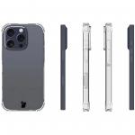 Carcasa Bizon Salpa compatibila cu iPhone 16 Pro, Transparent 5 - lerato.ro