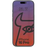 Folie sticla securizata Bizon Glass Clear Shadow Privacy compatibila cu iPhone 16 Pro, Negru 2 - lerato.ro