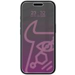 Folie sticla securizata Bizon Glass Mule Shadow Privacy compatibila cu iPhone 16, Negru 2 - lerato.ro