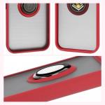 Carcasa Bizon Hybrid Ring compatibila cu Google Pixel 10 Pro XL, Rosu 5 - lerato.ro