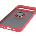 Carcasa Bizon Hybrid Ring compatibila cu Google Pixel 10 Pro XL, Rosu 6 - lerato.ro