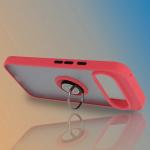 Carcasa Bizon Hybrid Ring compatibila cu Google Pixel 10 Pro XL, Rosu 7 - lerato.ro