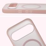 Carcasa Bizon MatteO cu MagSafe compatibila cu Google Pixel 10/10 Pro, Roz 5 - lerato.ro