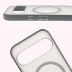 Carcasa Bizon MatteO cu MagSafe compatibila cu Google Pixel 10/10 Pro, Gri 5 - lerato.ro