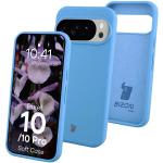 Carcasa Bizon Soft compatibila cu Google Pixel 10/10 Pro, Albastru 3 - lerato.ro