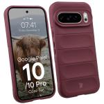 Carcasa Bizon Tur compatibila cu Google Pixel 10/10 Pro, Burgundy 3 - lerato.ro