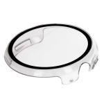 Carcasa cu protectie ecran din sticla securizata BizonMobile compatibila cu Google Pixel Watch 3 45mm, Transparent 7 - lerato.ro