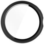 Carcasa cu protectie ecran din sticla securizata BizonMobile compatibila cu Google Pixel Watch 3 45mm, Negru 8 - lerato.ro