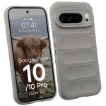Carcasa Bizon Tur compatibila cu Google Pixel 10/10 Pro, Light Grey 3 - lerato.ro