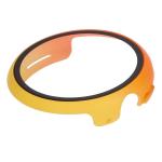 Carcasa cu protectie ecran din sticla securizata BizonMobile compatibila cu Google Pixel Watch 3 41mm, Galben / Portocaliu 7 - lerato.ro