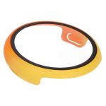 Carcasa cu protectie ecran din sticla securizata BizonMobile compatibila cu Google Pixel Watch 3 41mm, Galben / Portocaliu 8 - lerato.ro