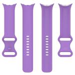 Carcasa din silicon BizonMobile compatibila cu Google Pixel Watch 4 / 3, 45mm, Violet 6 - lerato.ro