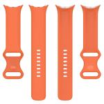 Carcasa din silicon BizonMobile compatibila cu Google Pixel Watch 4 / 3, 45mm, Portocaliu 6 - lerato.ro