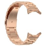 Curea  din otel inoxidabil Bizon Aura compatibila cu Google Pixel Watch 4 / 3, 45mm, Rose Gold 7 - lerato.ro