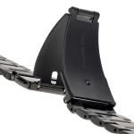 Curea  din otel inoxidabil Bizon Aura compatibila cu Google Pixel Watch 4 / 3, 45mm, Negru 5 - lerato.ro