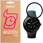 Folie sticla securizata Bizon Glass Edge Hybrid compatibile cu Google Pixel Watch 4, 45mm, Negru 6 - lerato.ro