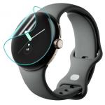 Set 2 folii protectie Bizon Hydrogel compatibile cu Google Pixel Watch 3, 45mm, Transparent 4 - lerato.ro