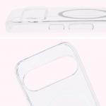 Carcasa Bizon CrystalO cu MagSafe compatibila cu Google Pixel 10/10 Pro, Transparent 5 - lerato.ro