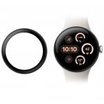 Folie sticla securizata Bizon Glass Edge Hybrid compatibile cu Google Pixel Watch 3, 45mm, Negru 4 - lerato.ro