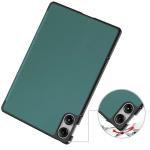 Husa Bizon Tab Croc compatibila cu Xiaomi Redmi Pad Pro, 12.1 inch, Dark Green 4 - lerato.ro
