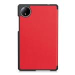 Husa Bizon Tab Croc compatibila cu Xiaomi Redmi Pad SE, 8.7 inch, Rosu 6 - lerato.ro