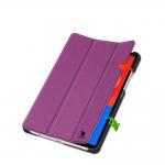 Husa Bizon Tab Croc compatibila cu Xiaomi Redmi Pad SE, 8.7 inch, Dark Purple 8 - lerato.ro