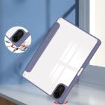 Husa Bizon Tab Clear Matt compatibila cu Xiaomi Redmi Pad 2, 11 inch, Lavander 7 - lerato.ro