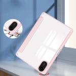 Husa Bizon Tab Clear Matt compatibila cu Xiaomi Redmi Pad 2, 11 inch, Roz 7 - lerato.ro