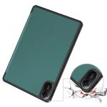 Husa Bizon Tab Lizard compatibila cu Xiaomi Redmi Pad 2, 11 inch, Dark Green 4 - lerato.ro