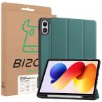 Husa Bizon Tab Lizard compatibila cu Xiaomi Redmi Pad 2 Pro, 12.1 inch, Dark Green 10 - lerato.ro