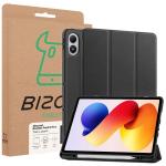 Husa Bizon Tab Lizard compatibila cu Xiaomi Redmi Pad 2 Pro, 12.1 inch, Negru 10 - lerato.ro