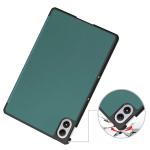 Husa Bizon Tab Croc compatibila cu Xiaomi Redmi Pad 2 Pro, 12.1 inch, Dark Green 4 - lerato.ro