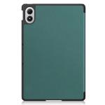 Husa Bizon Tab Croc compatibila cu Xiaomi Redmi Pad 2 Pro, 12.1 inch, Dark Green 5 - lerato.ro