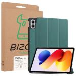 Husa Bizon Tab Croc compatibila cu Xiaomi Redmi Pad 2 Pro, 12.1 inch, Dark Green 9 - lerato.ro