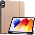 Husa Bizon Tab Lizard compatibila cu Xiaomi Redmi Pad 2 Pro, 12.1 inch, Rose Gold 8 - lerato.ro