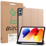 Husa Bizon Tab Lizard compatibila cu Xiaomi Redmi Pad 2 Pro, 12.1 inch, Rose Gold 10 - lerato.ro