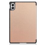 Husa Bizon Tab Croc compatibila cu Xiaomi Redmi Pad 2 Pro, 12.1 inch, Rose Gold 5 - lerato.ro