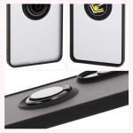 Carcasa Bizon Hybrid Ring compatibila cu Samsung Galaxy S25 Edge, Negru 5 - lerato.ro