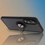 Carcasa Bizon Hybrid Ring compatibila cu Samsung Galaxy S25 Edge, Negru 7 - lerato.ro