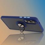 Carcasa Bizon Hybrid Ring compatibila cu Samsung Galaxy S25 Edge, Albastru 7 - lerato.ro