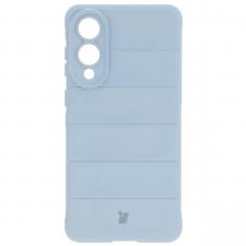 Huse si carcase Samsung Galaxy S25 Edge, Carcasa Bizon Tur compatibila cu Samsung Galaxy S25 Edge, Light Blue, lerato.ro