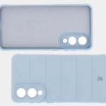 Carcasa Bizon Tur compatibila cu Samsung Galaxy S25 Edge, Light Blue 7 - lerato.ro