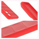 Carcasa Bizon Tur compatibila cu Samsung Galaxy S25 Edge, Rosu 8 - lerato.ro