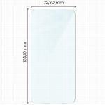 Folie sticla securizata Bizon Glass Edge 2 compatibila cu Samsung Galaxy S25 Edge, Negru 3 - lerato.ro