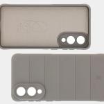 Carcasa Bizon Tur compatibila cu Samsung Galaxy S25 Edge, Light Grey 7 - lerato.ro