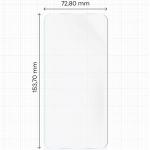 Set 2 folii protectie Bizon Glass Hydrogel compatibile cu Samsung Galaxy S25 Edge, Transparent 3 - lerato.ro