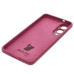 Carcasa Bizon Soft compatibila cu Samsung Galaxy S25 Edge, Dark Purple 5 - lerato.ro