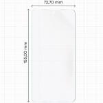 Set 2 folii protectie Bizon Glass Film Sun compatibile cu Samsung Galaxy S25 Edge, Transparent 3 - lerato.ro
